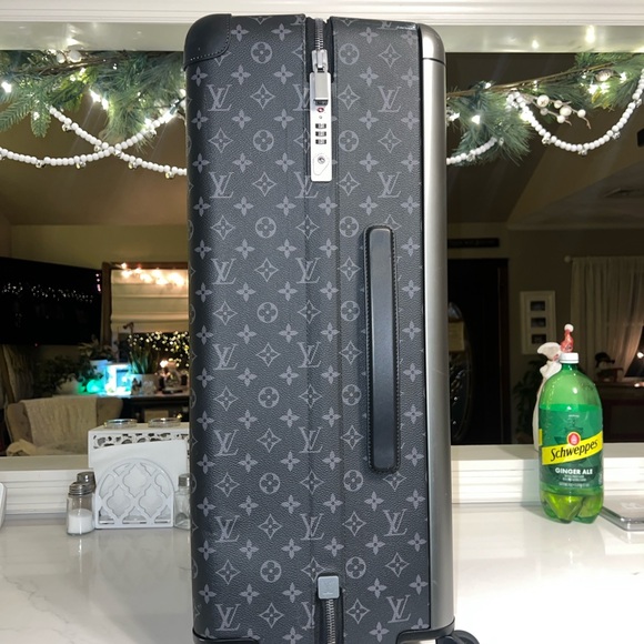 Louis Vuitton Eclipse Monogram Luggage with Lock - Picture 2 of 6